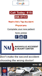 Mobile Screenshot of nashvilleaccidentandinjury.com